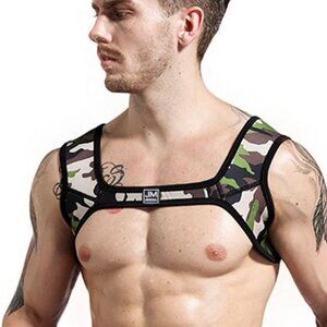 Jockmail Camoflage Camo Neoprene Harness Large/XL Like New